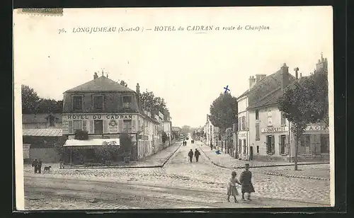 AK Longjumeau, Hotel du Cadran et route de Champlan