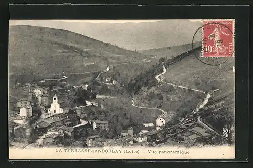 AK Terrasse-sur-Dorlay, Vue panoramique