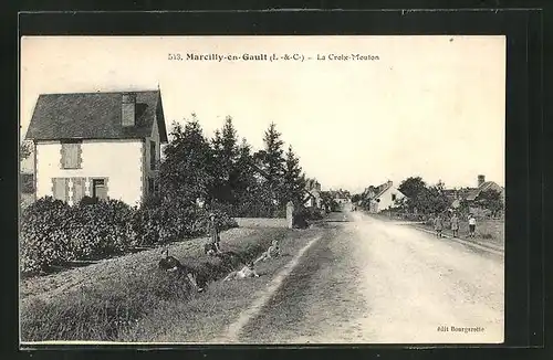 AK Marcilly-en-Gault, La Croix-Mouton