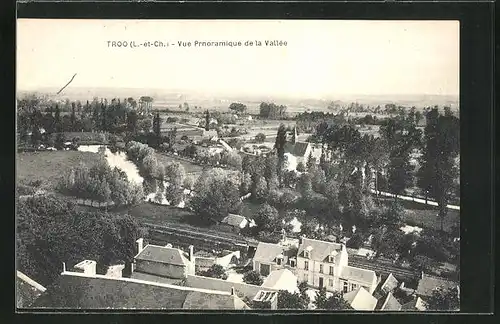 AK Troo, Vue Panoramique de la Vallée