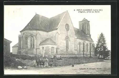 AK Petit-Auverné, L`Eglise prise du Nord