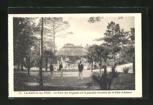 AK La Baule-les-Pins, Le Parc des Dryades