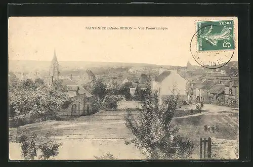 AK Saint-Nicolas-de-Redon, Vue Panoramique