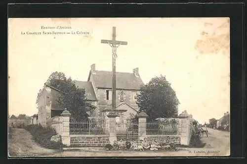 AK Ancenis, La Chapelle Saint-Sauveur, La Calvaire