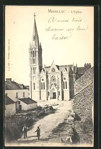 AK Missilac, L`Eglise, Motiv der Kirche