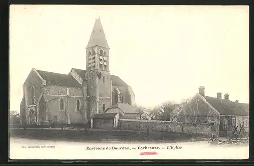 AK Corbreuse, L`Eglise, Ansicht der Kirche