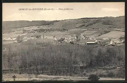 AK Ormoy-la-Rivière, Vue générale