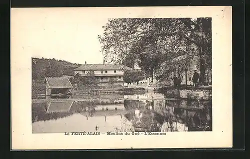AK La Ferté-Alais, Moulins du Gué, L`Essonnes