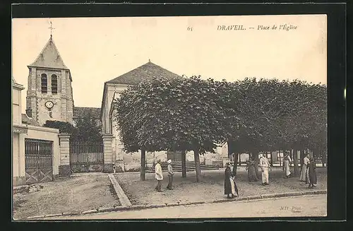 AK Draveil, Place de l`Église
