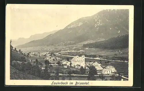 AK Lauterbach im Brixental, Gesamtansicht des Ortes