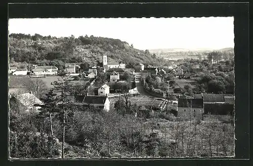 Foto-AK Buno-Bonnevaux, Gesamtansicht des Ortes
