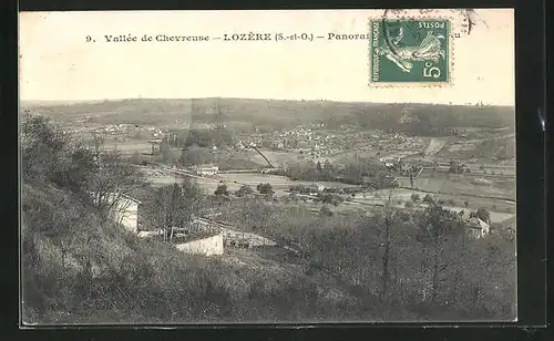 AK Lozère, Vallée de Chevreuse, Panorama