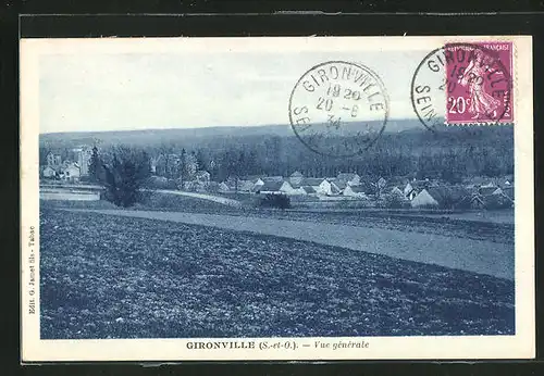 AK Gironville, Vue générale