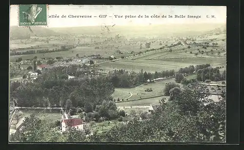 AK Gif, Vue prise de la côte de la Belle Image