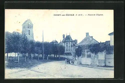 AK Soisy-sur-École, Place de l`Eglise