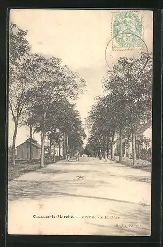 AK Ouzouer-le-Marché, Avenue de la Gare