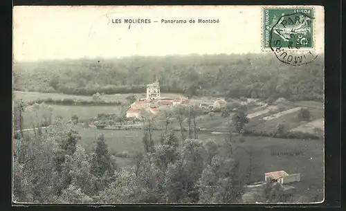 AK Les Molières, Panorama de Montabé