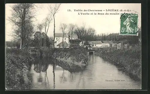 AK Lozère, L`Yvette et le Bras du Moulin
