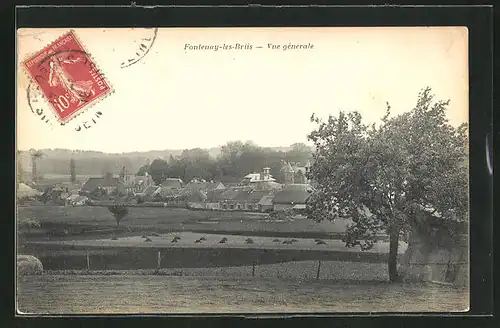 AK Fontenay-les-Briis, Vue générale