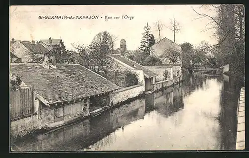 AK St-Germain-les-Arpajon, Vue sur l`Orge