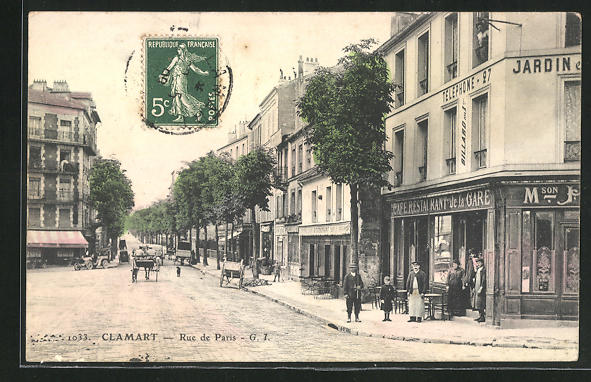 AK Clamart, Rue de Paris Nr. 9600116  oldthing Ansichtskarten Hauts