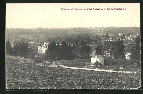 AK Morsang, vue generale et le Bas-Coudray