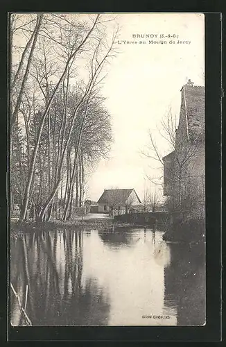 AK Brunoy, L'Yéres au Moulin de Jarcy