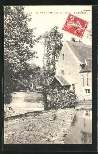 AK Brunoy, Le Moulin de Jarcy, Le barrage