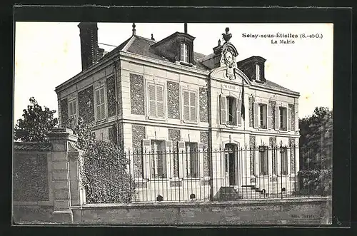 AK Soisy-sous-Étiolles, La Mairie