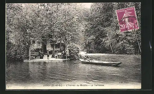 AK Jarcy, L`Yerres au Moulin, la Terrasse