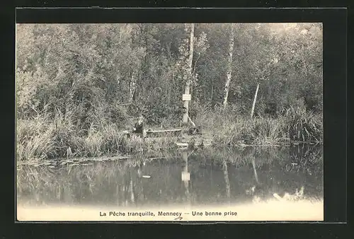 AK Mennecy, La Peche tranquille, une bonne prise