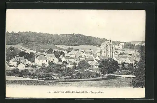 AK Saint-Sulpice-de-Favieres, Vue Generale