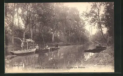 AK Vert-le-Petit, Coulee aux Bremes