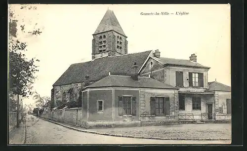 AK Gometz-la-Ville, L`Eglise, Kirche