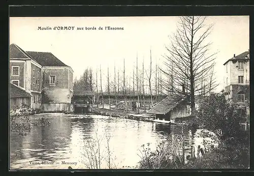 AK Ormoy, Le Moulin aux bords de l`Essonne