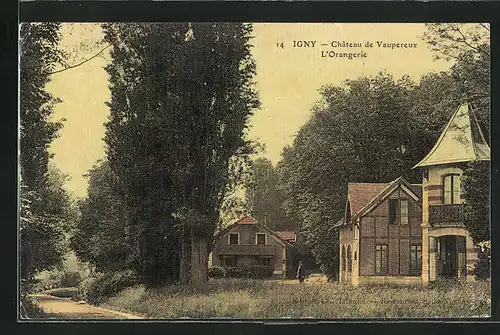 AK Igny, Chateau de Vaupereux, l`Orangerie