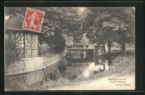 AK Maisse, Vue de l`Essonne