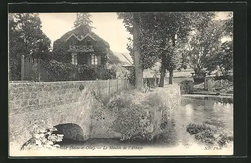 AK Gif, Le Moulin de l`Abbaye