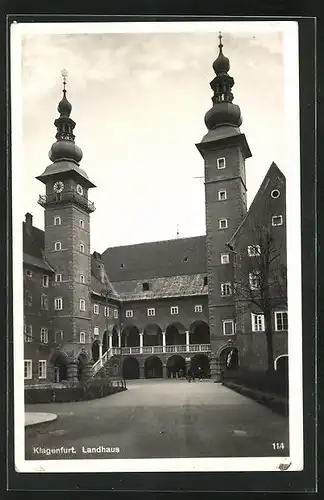 AK Klagenfurt, Ansicht vom Landhaus