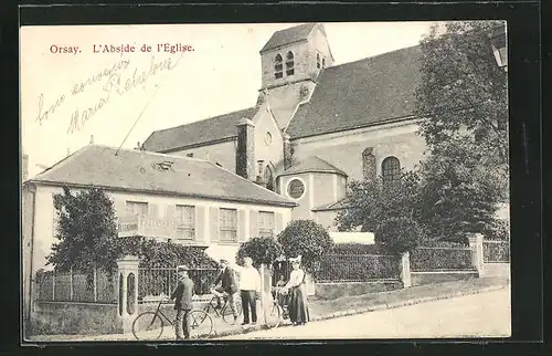 AK Orsay, L`Abside de l`Eglise