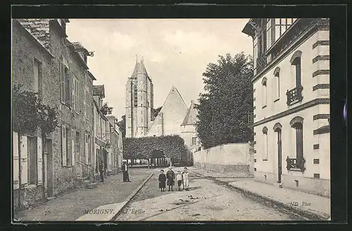 AK Morigny, L`Èglise, Strassenpartie