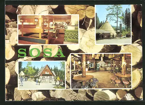 AK Sosa, Konsum-Gaststätte Köhlerhütte und Meiler an der Talspere des Friedens