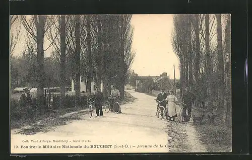 AK Bouchet, Poudrerie Militaire Nationale, Avenue de la Cantine