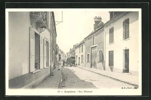 AK Arpajon, Rue Morand