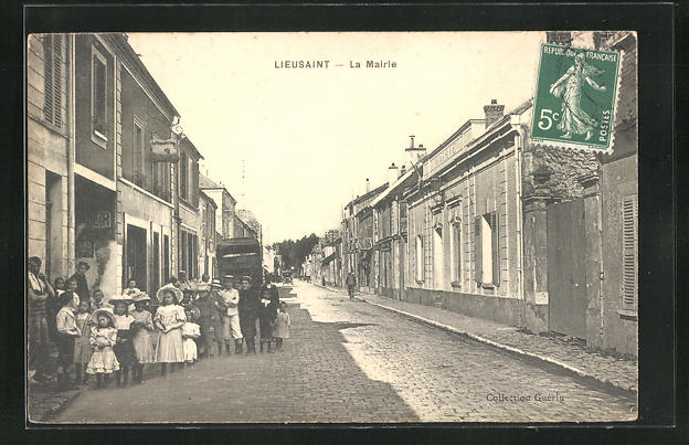 AK Lieusaint, la Mairie Nr. 9875068 oldthing Ansichtskarten Seineet