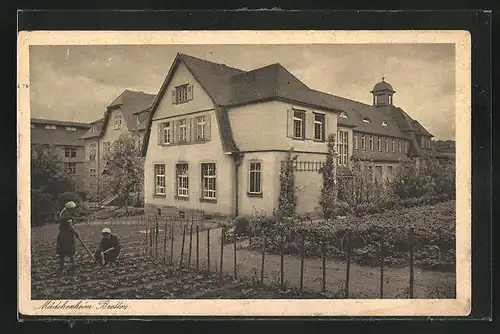 AK Bretten, Mädchenheim in der Pforzheimer Strasse