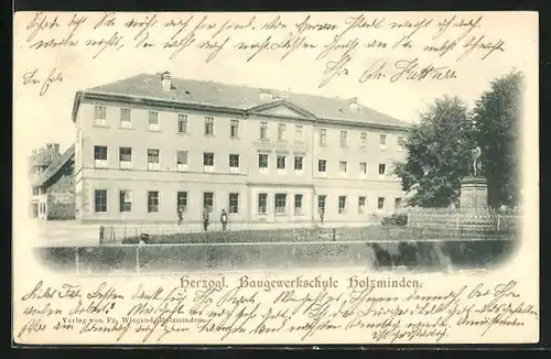 AK Holzminden, Herzogliche Baugewerkschule