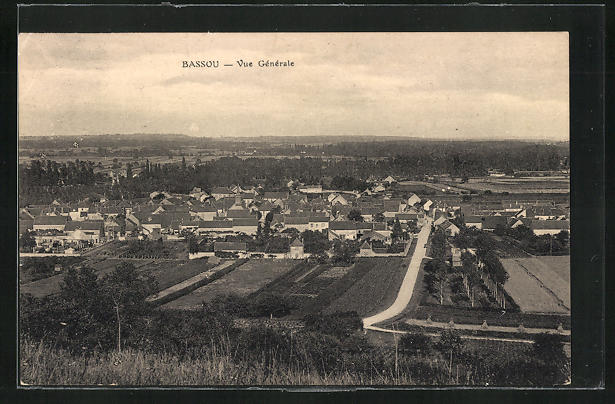 AK Bassou, Vue Générale Nr. 10518052 oldthing Ansichtskarten Yonne