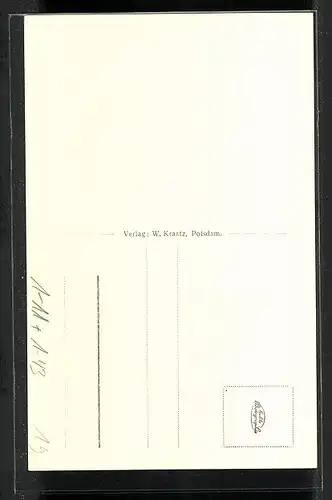 AK Kaiserin Hermine, Prinzessin Herzeleide von Preussen und Prinz Biron von Curland nach der Hochzeit