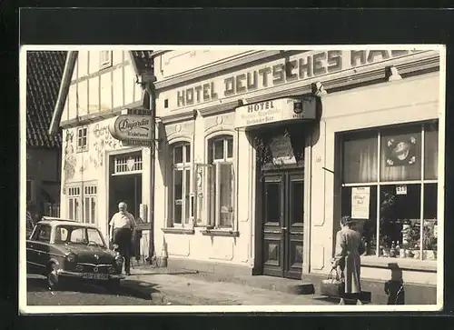 AK Obernkirchen, Hotel Deutsches Haus